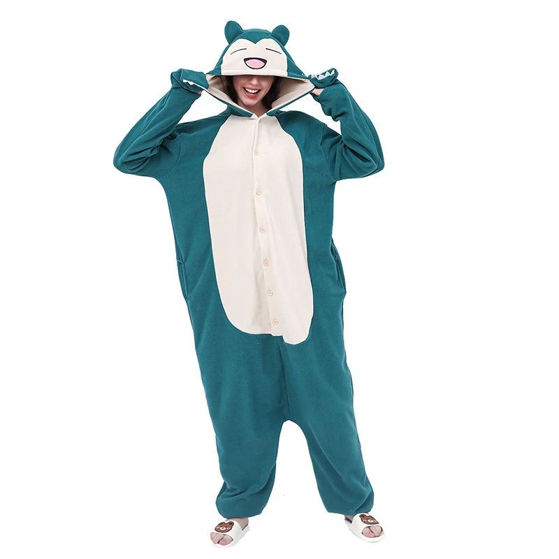 Frauen Onesies Kawaii Tier Cosplay Kostüm Pyjama einteilige Pyjamas Weihnachten Cartoon Kigurmi Ganzkörper kleidung für Halloween