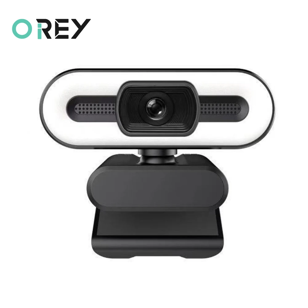 

Full HD 1080P 2K Webcam Auto Focus Fill Light Web Camera With Microphone Live Broadcast USB PC Computer Laptop Web Cam