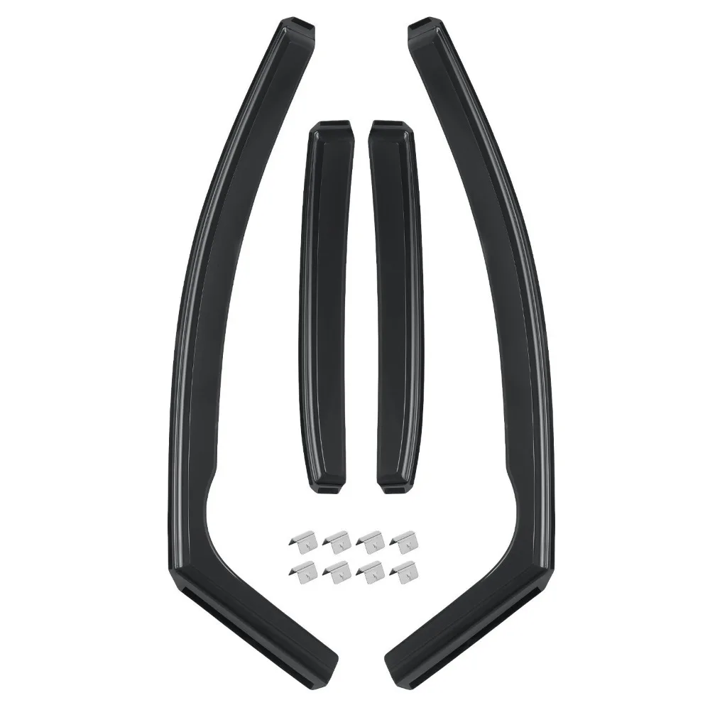 

Дефлекторы окон (ветровики) для Toyota Corolla 2020-2025, встраиваемые в канал, защита от дождя