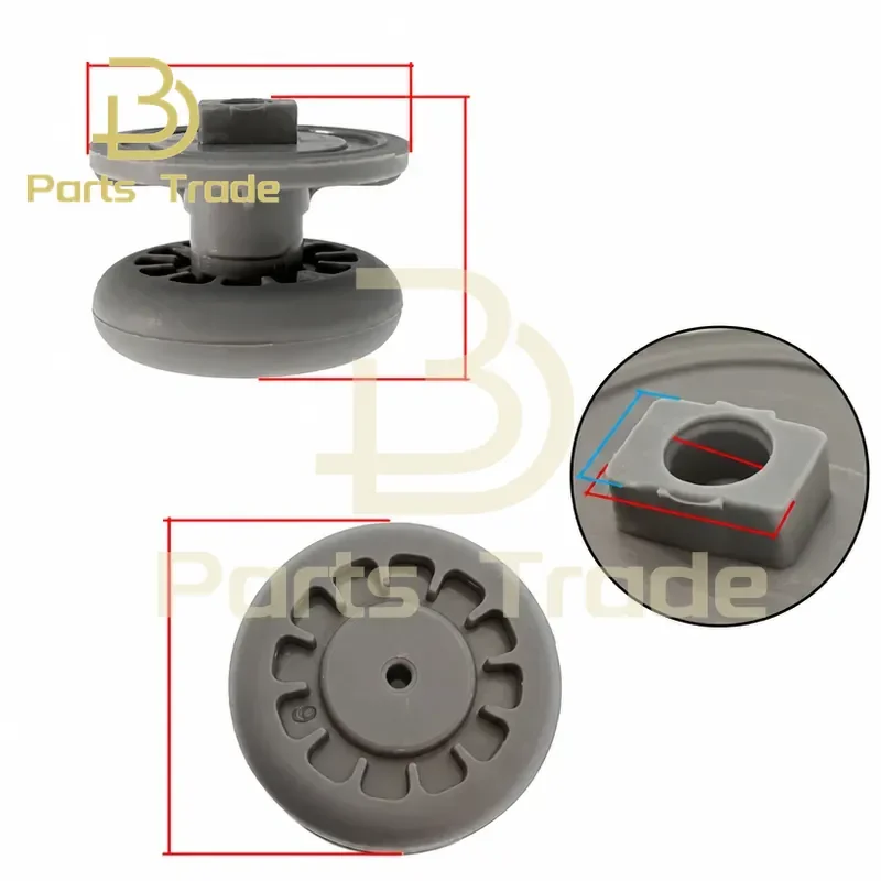 Universal Dishwasher Upper Rack Basket Guide Rail Support Assembly for WQP12-J7209I-CN and Other Models Replacement Part