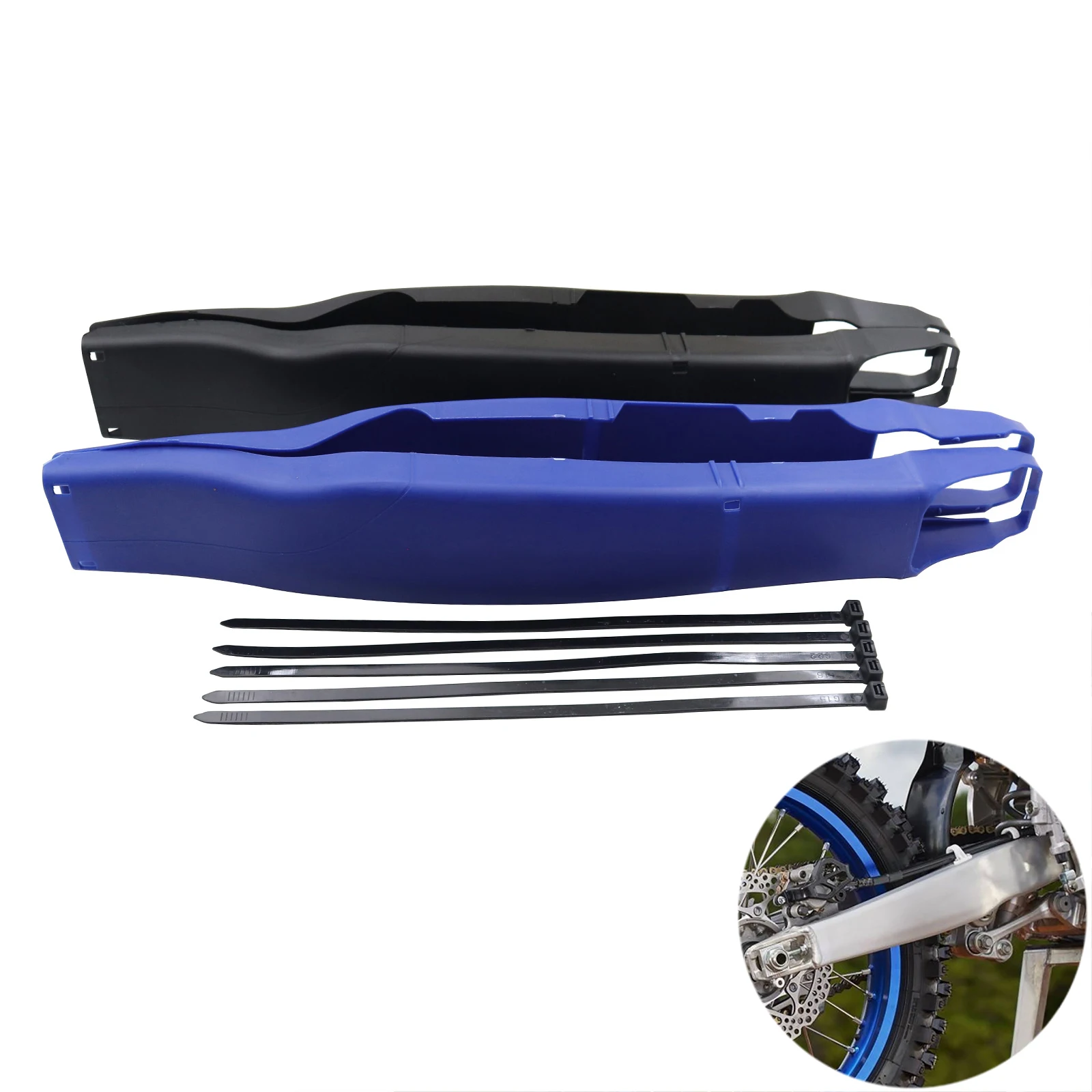 Protector de basculante de motocicleta universal para Yamaha YZ125 YZ250 YZ125X YZ250X YZ250F YZ450F WR250F WR450F 2009-2024, piezas