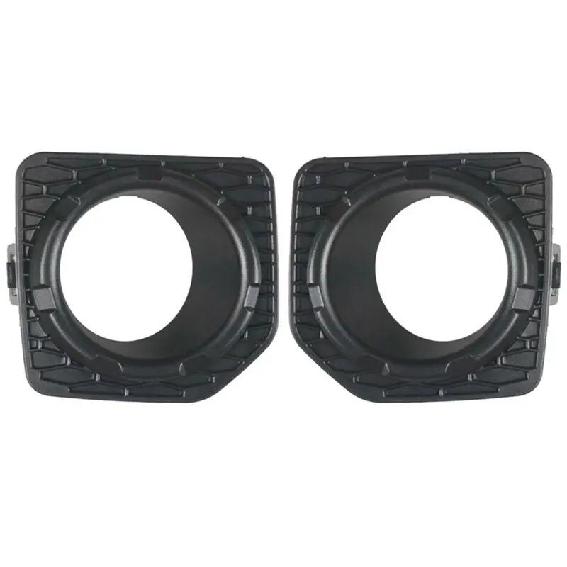 2Pcs Car Front Bumper Fog Lamp Light Bezel Cover LR021951 LR022187 For Land Rover Freelander 2 LR2 2006 -2014-A54R