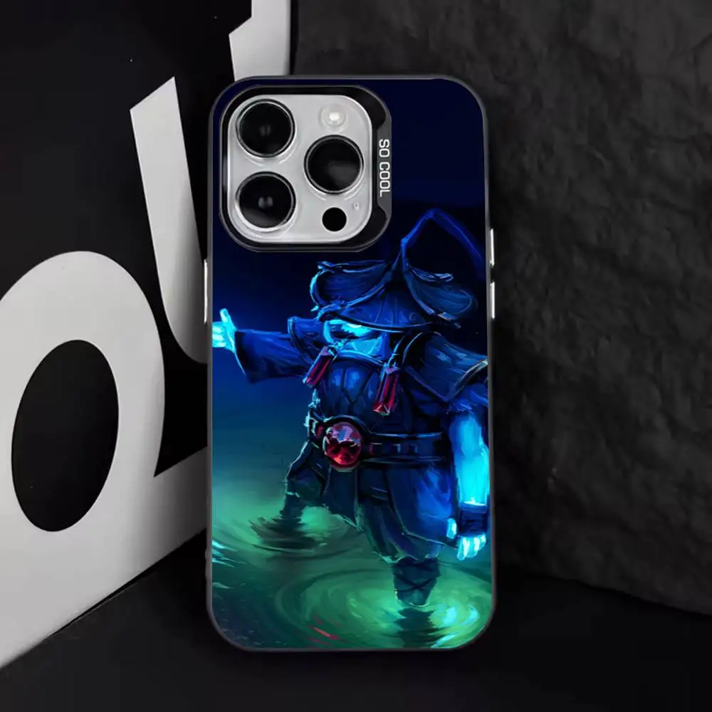 حافظة هاتف D-Dota-a 2 رائعة لهاتف iPhone 17,16,15,14,13,12,11,Pro,Max,Plus,E,Air,Mini Black Tpu #4