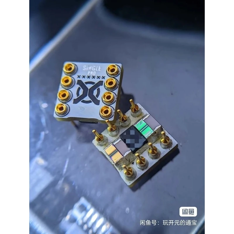 DIP8 Pin HIFI Op-Amp Socket, Decoupling Upgrade Base for Single Operational Amplifier