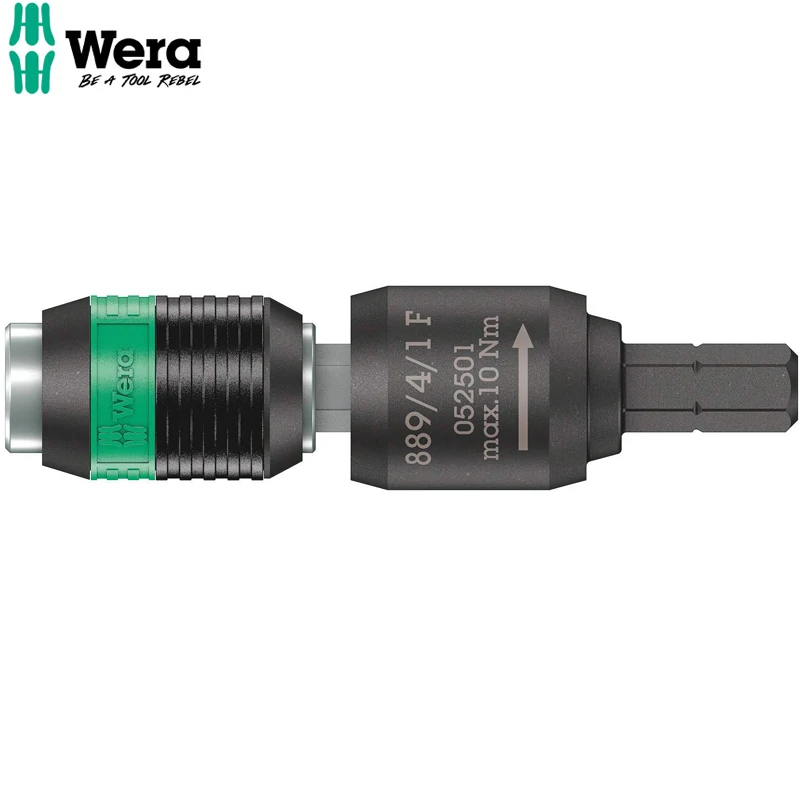 WERAB 05052501001 889/4/1 F Rapidaptor Screwdriver Free Running Drill Bit Support Suitable Accurate  Simple Operation