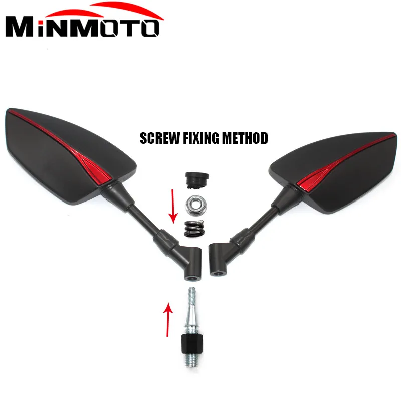 For YAMAHA XMAX300 XMAX400 XMAX X-MAX XMAX 125 XMAX250 XMAX 300 400 Motorcycle Rearview Side Mirrors Universal 8MM 10MM scooter