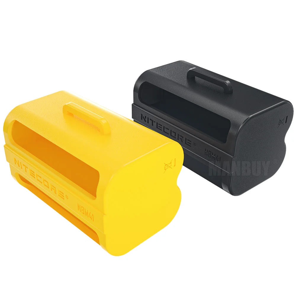 SALE Nitecore NBM41 4x 21700 18650 Protective Carrying Case Multi-purpose Portable Battery Magazine Disposal STORAGE BOX 2 Color