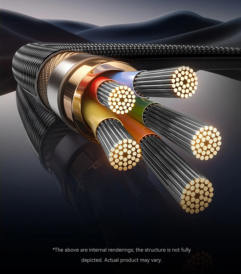 Rocoren Digitales Display USB-C-Kabel 240W PD 3.1 Schnellladekabel Typ C zu C für iPhone 17 16 15 Xiaomi Huawei Macbook iPad – Detail 18