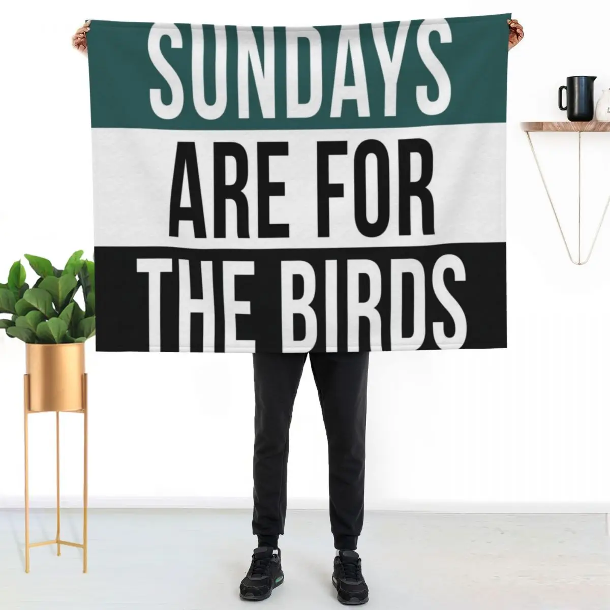 Sundays are for the Birds Throw Blanket Decorative Throw for babies Soft manga Shaggy Extra Large Throw Blankets