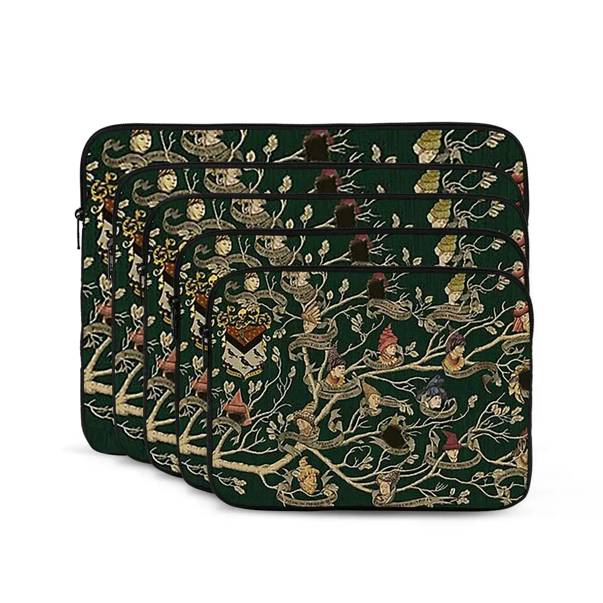Noble House Of Black Famil Notebook Laptop Bag Case Pouch For Macbook Air Pro Tablet Shockproof Case Bag