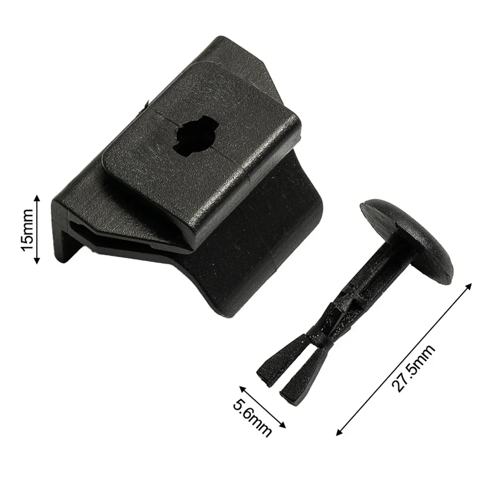 4pcs Bumper Clip Cover Fender Front Parts 47749-58010 53879-58010 Black Fastener For Toyota Lexusm Accessories