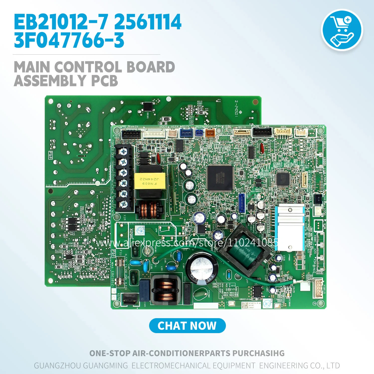 

Печатная плата в сборе, основное управление EB21012-7 2561114 2555888 3F047766-3 для деталей кондиционера внутреннего блока Daikin VRV