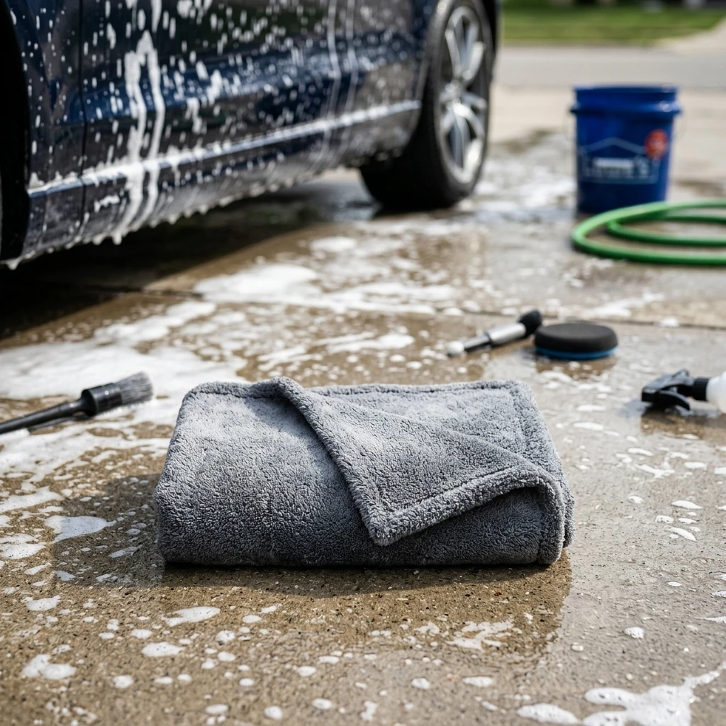 Car Wash Cleaning Microfiber Drying Cloth Car Wash Microfiber Super Thick Car Wash Drying Towel 60x90 CmT-768