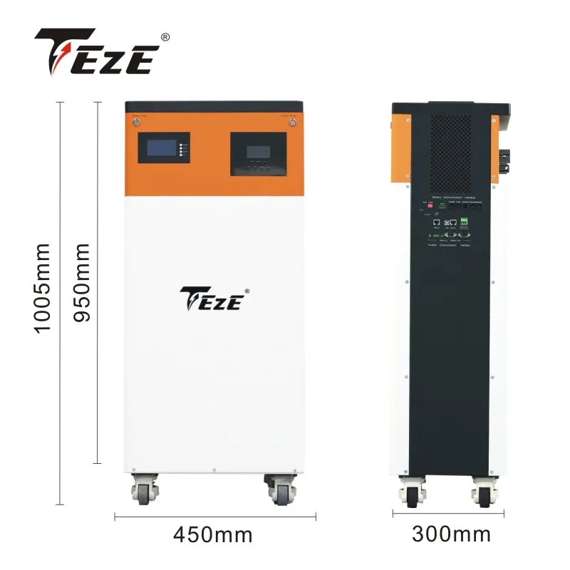 Pay by Installment All in One 48V 10Kwh Powerwall LifePo4 Battery 200Ah 51V Built-in Inverter Home Solar Storage System Bateria