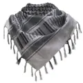 grey scarf