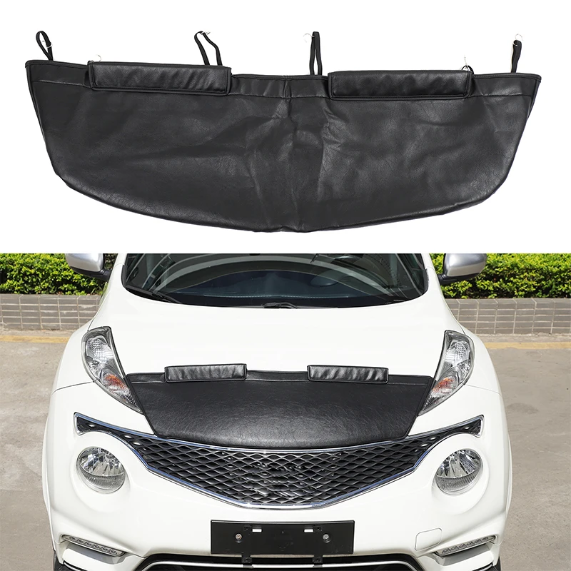 For 2011-2019 Nissan Juke For Infiniti ESQ Car Hood Cover Stone Deflector Hood Protection Shield Sand Block Exterior Accessories