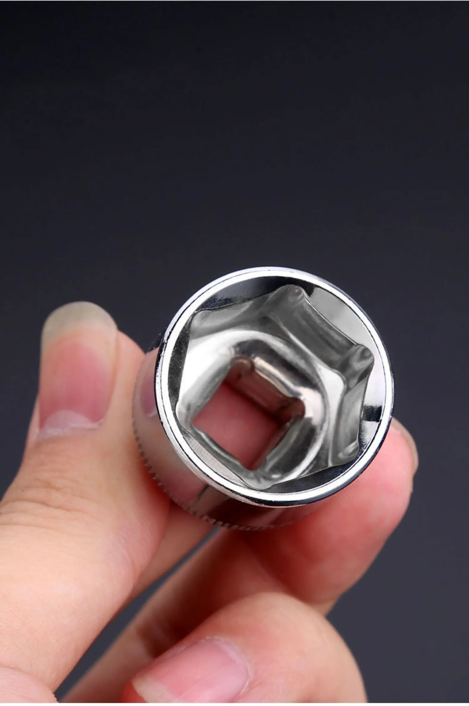 CRV 3/8 Kurze Spiegelpolierte Steckschlüssel 6-24mm Außensechskant-Steckschlüssel für Heim-/Arbeitswartung Handwerkzeug Autoreparaturwerkzeuge – Detail 6