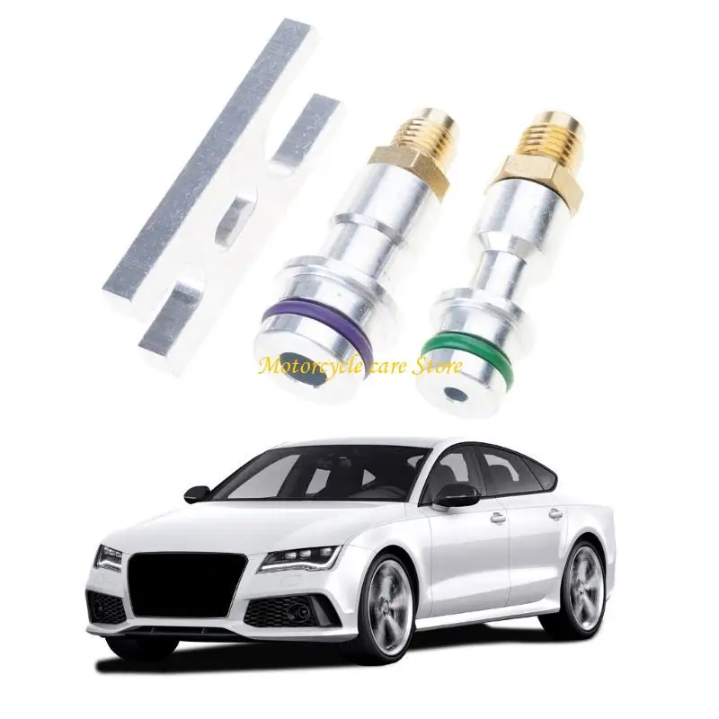 

U75F Car A/CPipe Leak Detection Refrigeration Hose Connector Auto Air Conditioner Maintainance Tools Leak Test Plug Stopper