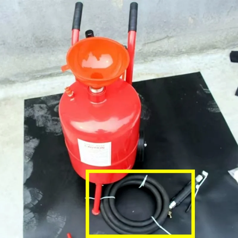 

Manguera 2.5m para Máquina Sandblasting, Tubo Salida Universal 10 y 20 Galones, Accesorios para Tratamiento Super