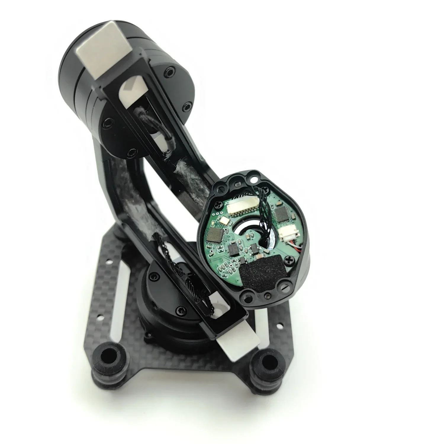 NCZOBOE C-200T 3-Axis Brushless Gimbal for FPV Racing Drone Max Payload 200g 12-18V Anti-Shake Camera Mount DIY Camera Module