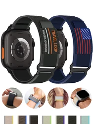 Straps for Apple watch Ultra2 3 Band 44mm 40 mm 49mm 41mm 45mm 42mm Trail loop bracelet correa iWatch series 7 se 8 9 10 11 46mm