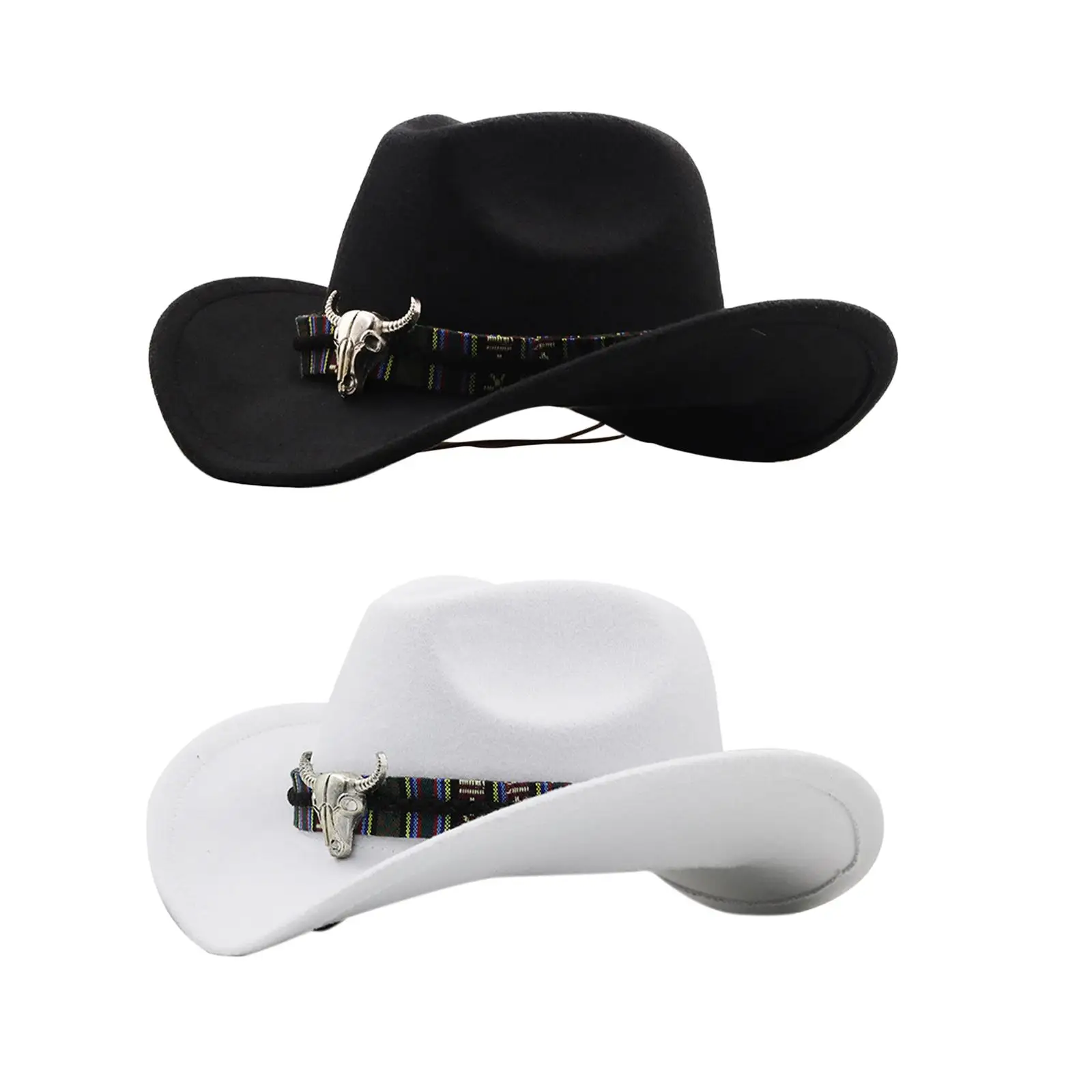 Western Cowboy Hat Party up Fancy Dress Props Holidays Holiday