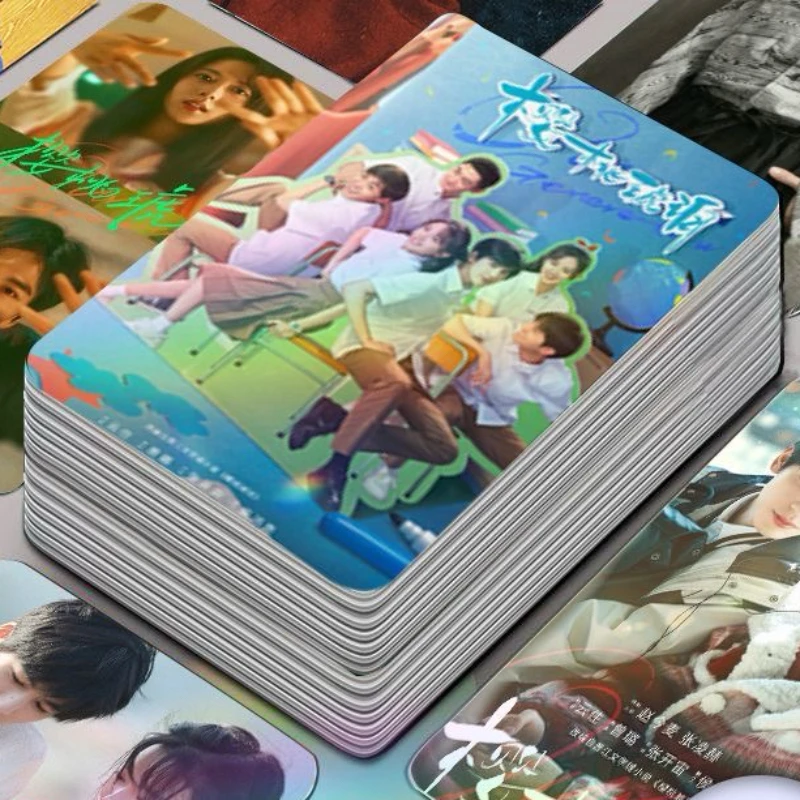 

30/50 шт. Zhang Linghe Zhao Jinmai HD постер ТВ нашего поколения принцесса королевская драма стебли фото двусторонняя печать 3-дюймовая карта