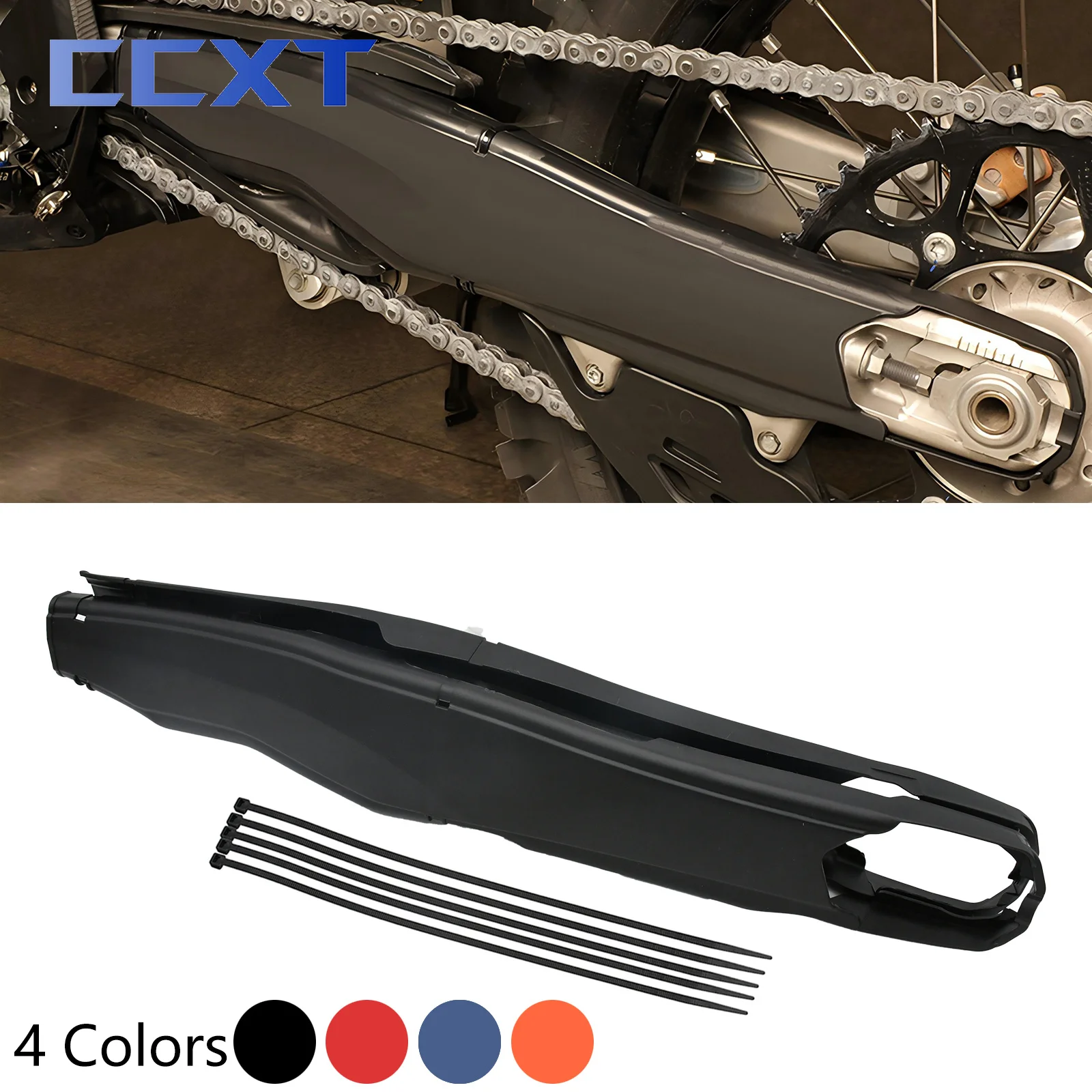 Motorcycle Swingarm Swing Arm Protector For KTM SX SXF XC XCF 125 250 300 350 450 For Husqvarna TC TX TE FC FE CKD IKD 2024