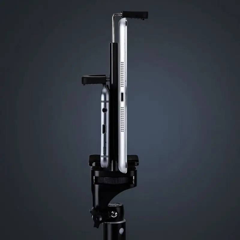 573A Universal Tablet ขาตั้งกล้อง Mount Clamp พร้อมอะแดปเตอร์ 1/4 "สำหรับ 2/3/4/Air