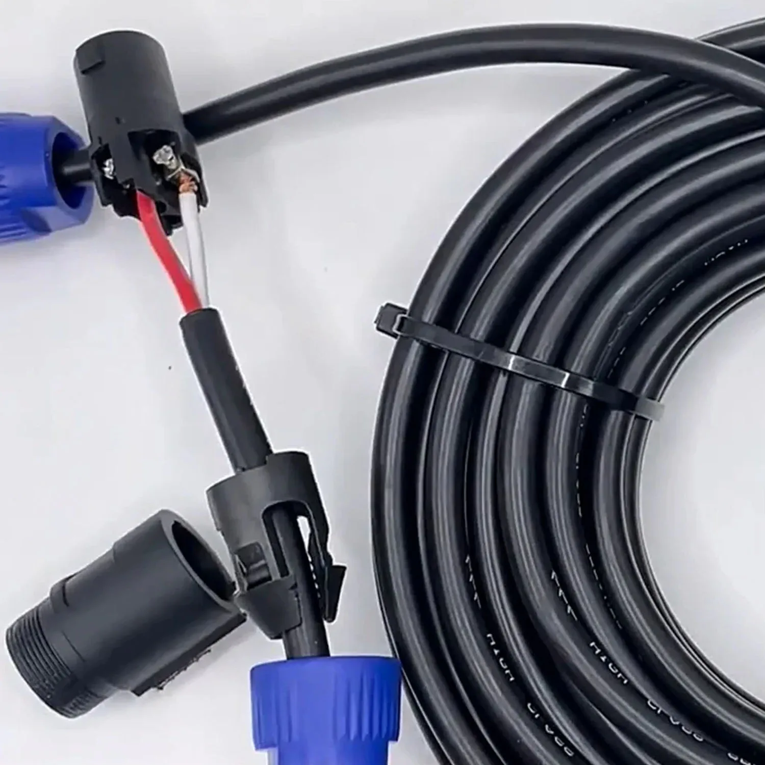 10 Stück Speakon NL4FC 4-polige verriegelbare Lautsprecheranschlüsse – sichere Hochstrom-Audioverbindungen für Verstärker, PA-Systeme und Bühnenausrüstung – Detail 6