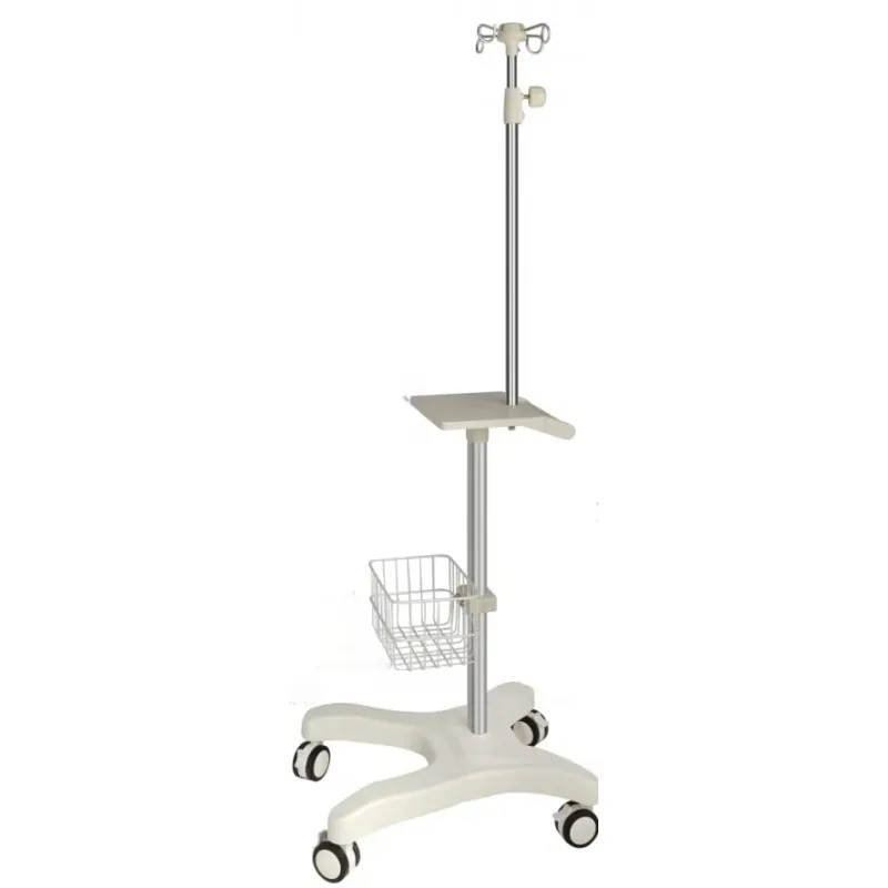 Mobilny składany szpitalny stojak na pałąk infuzyjny, regulowany stojak do infuzji, wygodny i wytrzymały stojak do infuzji