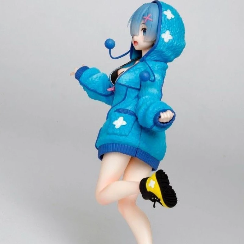 Versione giapponese di una statuetta paesaggistica con cappuccio da zero con una bambola con ornamenti periferici Rem di stile di vita del mondo diverso