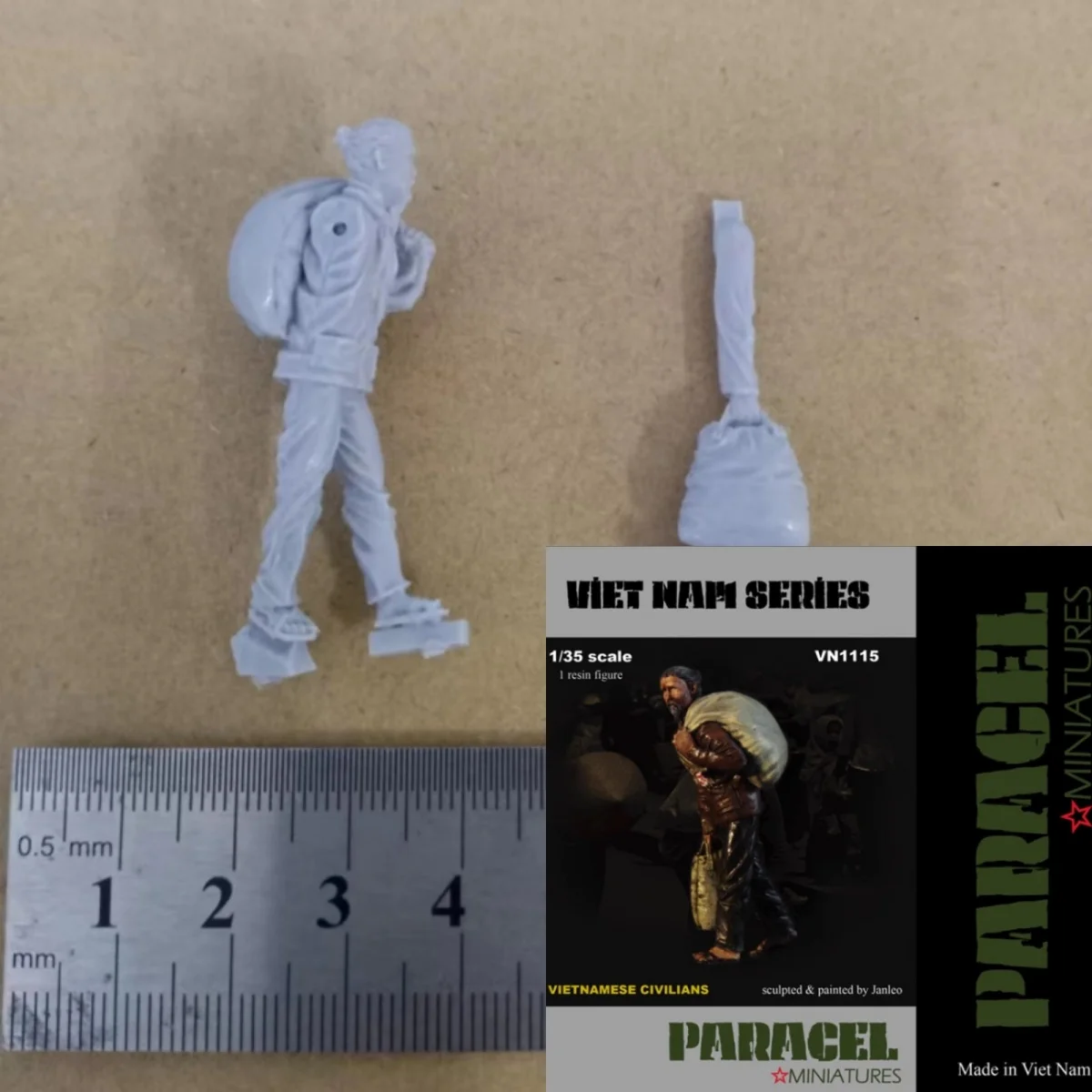 

Вьетнамские гражданские фигурки из смолы 1/35, комплект модели, неокрашенные игрушки в разобранном виде
