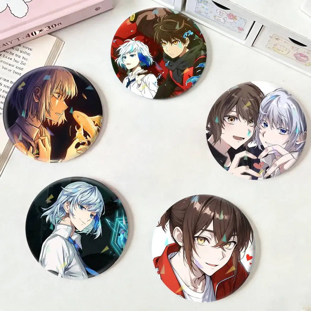 

Tower of God Badges Niche Design Brooch for Backpack Lapel Pins Creative Accessories