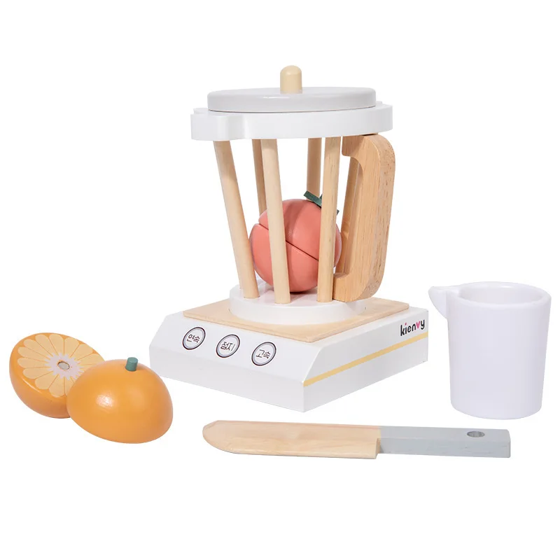 Crianças brincam brinquedos de cozinha de madeira fingir acessórios de cozinha aprendizagem precoce fingir jogar conjuntos de alimentos presente para meninas e meninos