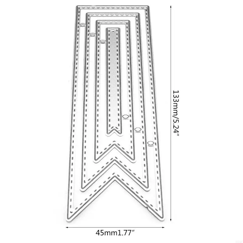 H0xc Ribbon Metal Colar Dies Dies Stencil Scrapbooking Famp Paper Card Emboss
