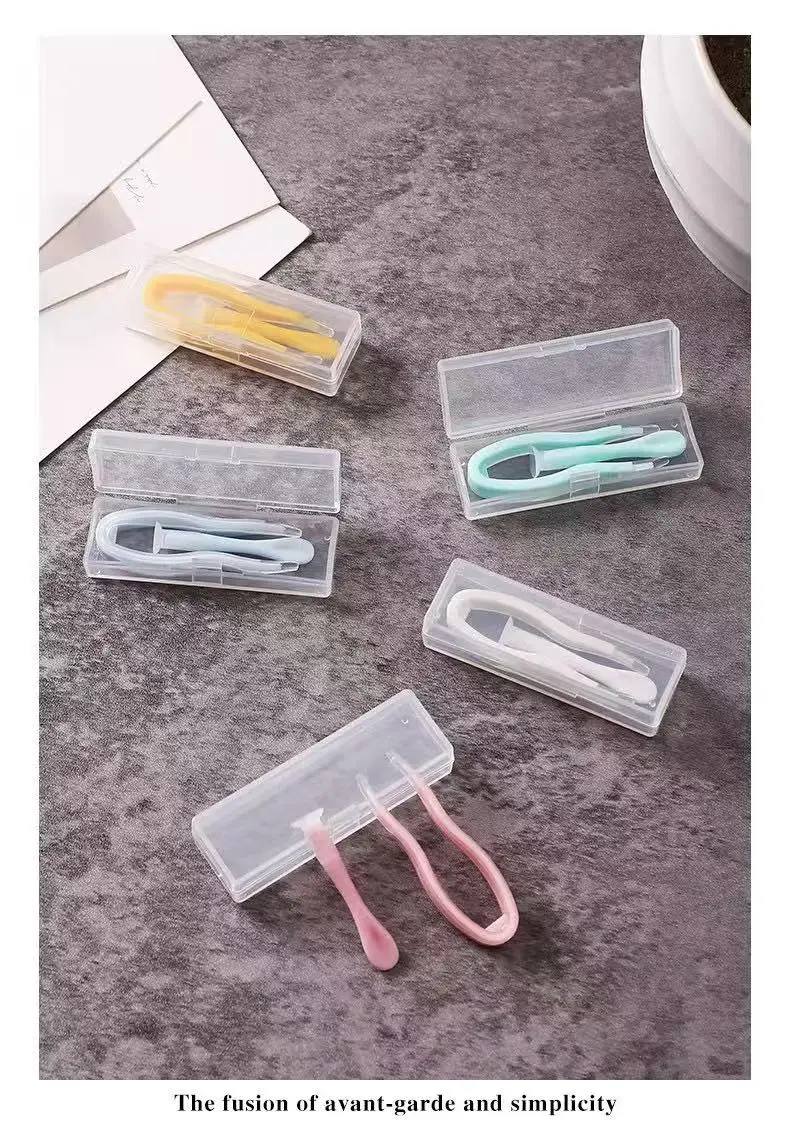 Contact Lens Tweezers Suction Stick Set Portable Contact Lenses Remover Tool with Storage Box Travel Daily Eyecare Accessories