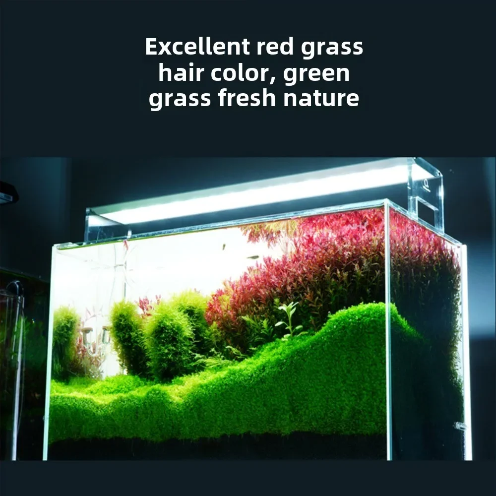 

A2 Fish Tank Lamp LED Aquarium Lighting Full Spectrum Aquatic Lamp Automatic Intelligent Color Rendering Lamp WRGB Support Beads