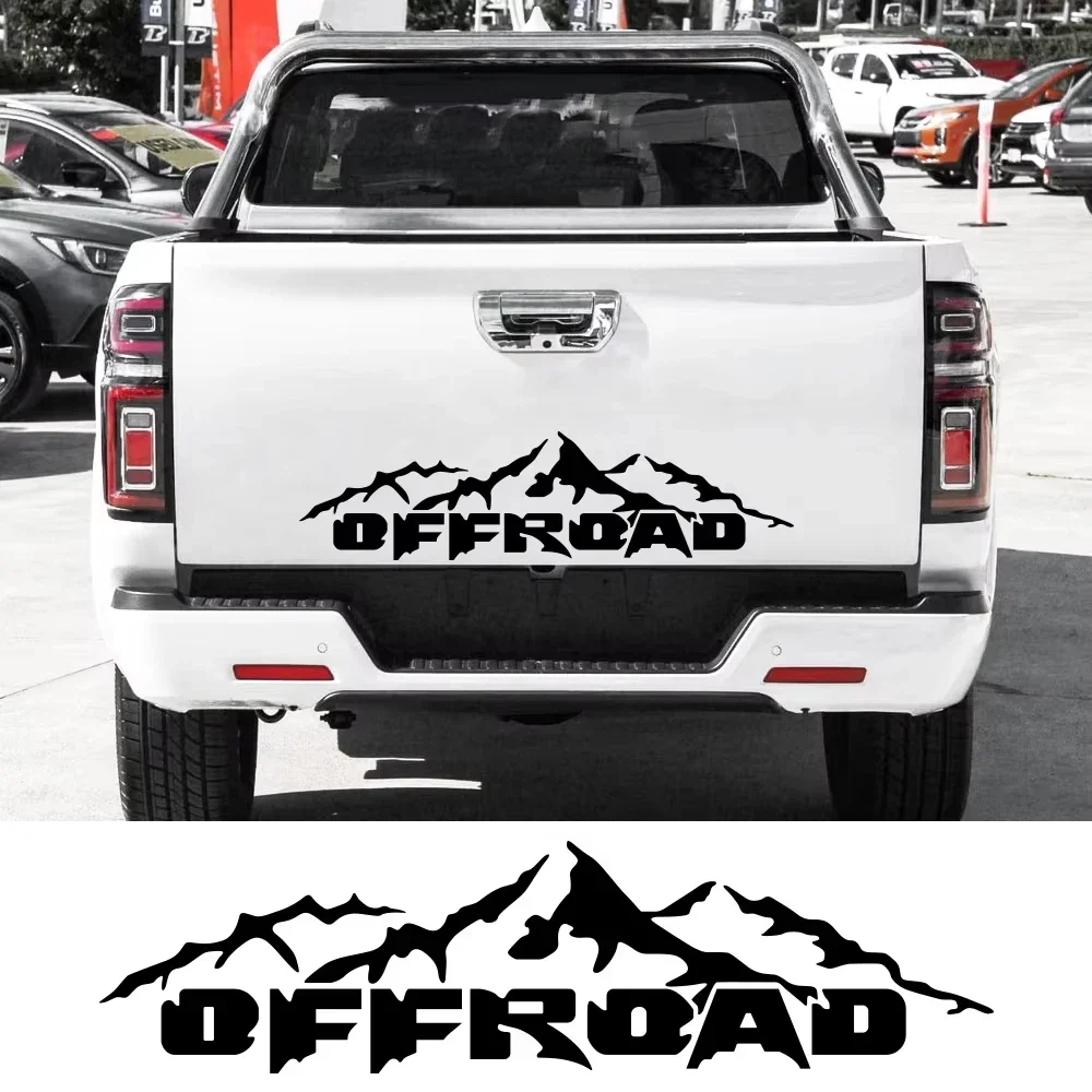 Off Road Car Sticker Truck Pickup Door Vinyl Decal DecorationAccessories For Isuzu Dmax Ford Ranger F150 Toyota Hilux GWM 4x4