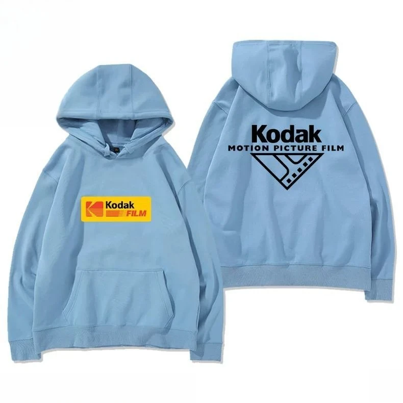 Kodak Film Photographer Camera Enthusiast Collaboration Sweatshirt, Casual Spring Fall Top for Men Women