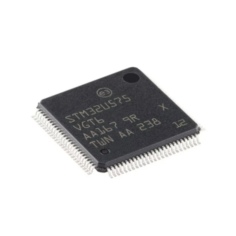 1Pcs/lot New STM32U575VGT6 STM32U575 STM32 LQFP-100 ARM Cortex-M33 32-bit Microcontroller MCU Chip IC Controller