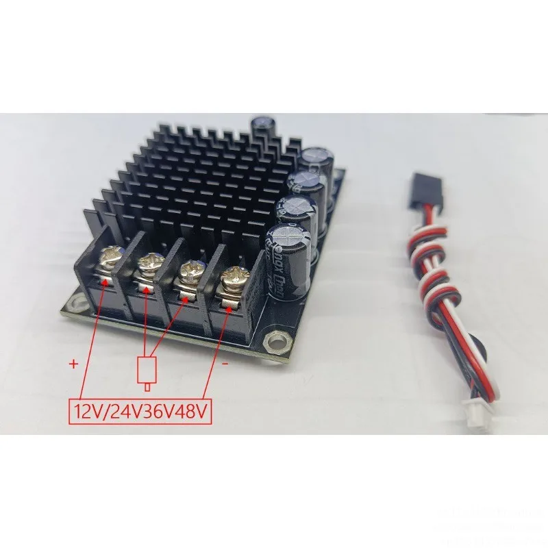HC240A-PWM 8V-30V forward and reverse bidirectional DC motor driver module governor H bridge