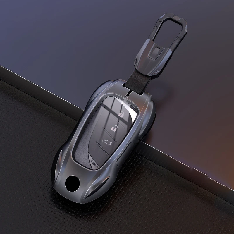 

Metal Car Remote Key Cover Case Holder shell Protecyor Fob For Lexus New ES200 ES300h LS500h UX260h RX350h NX350h LC500h IS500