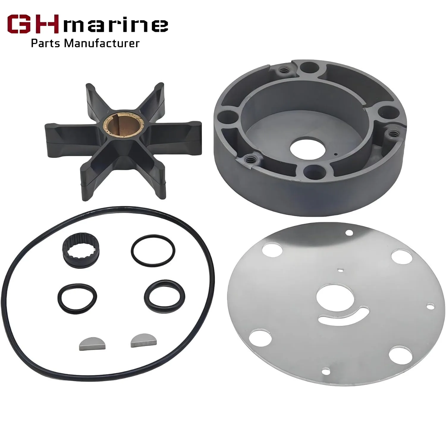 

983218 Water Pump Repair Kit for Johnson Evinrude OMC Stringer Drives Engines with Housing 981802 778061 18-3386