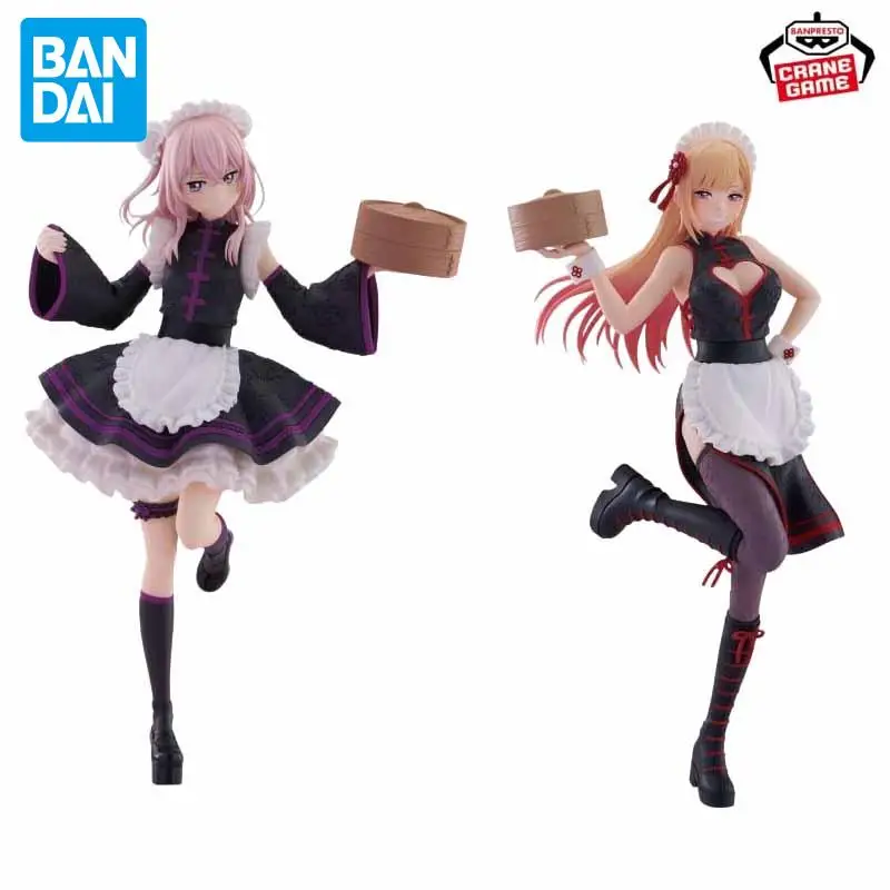 

in stock BANDAI My Dress-Up Darling ESPRESTO-Detailed Elegance Kitagawa Marin Chinese Style Maid Costume Action Figure Toys Gift