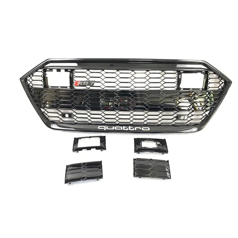 Wholesale Price Custom Plastic Car Grills for Audi A7 RS7 2019-2021 Enhance Your Vehicle's Styling