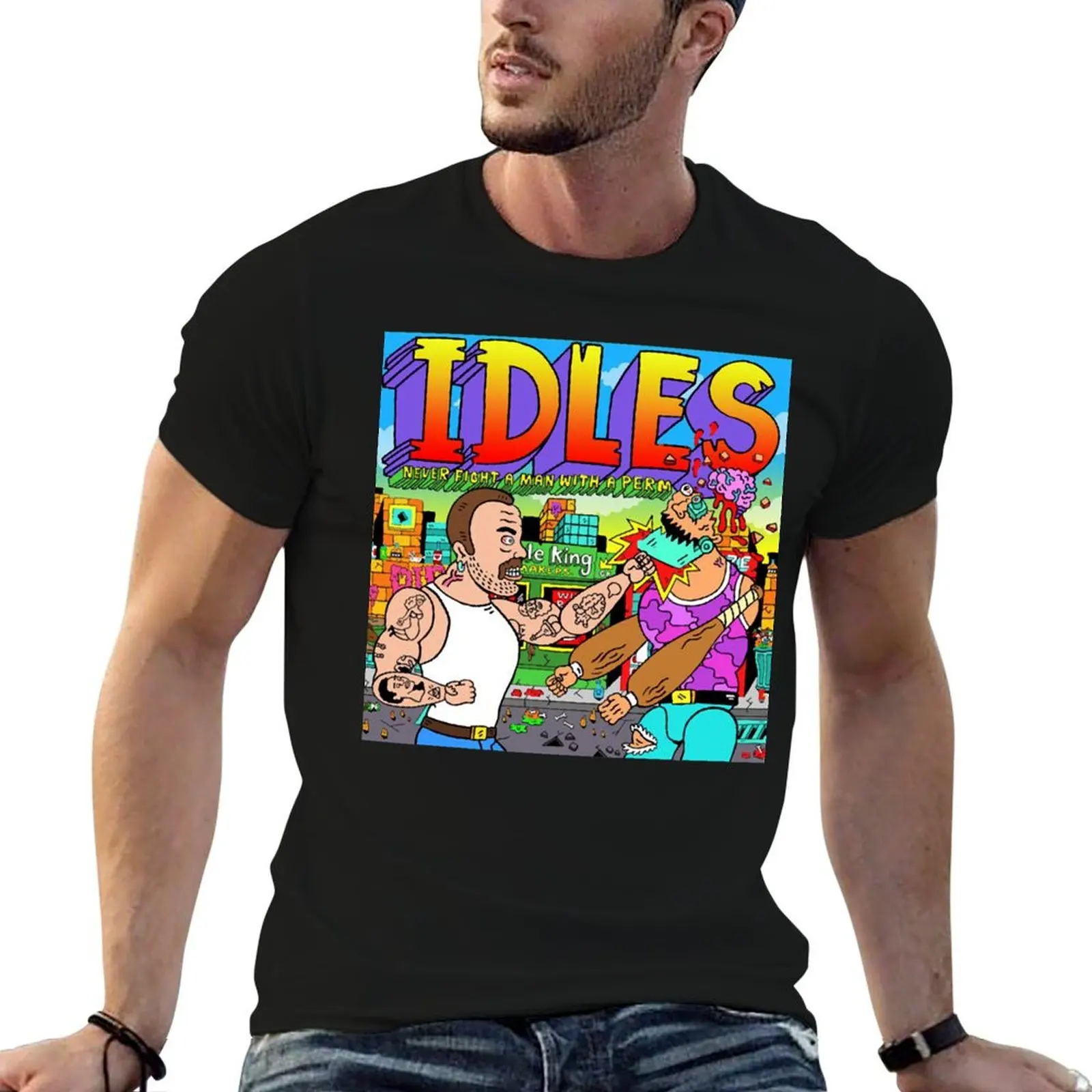 grounds Classic T-Shirt Summer Print Short Sleeve Tee