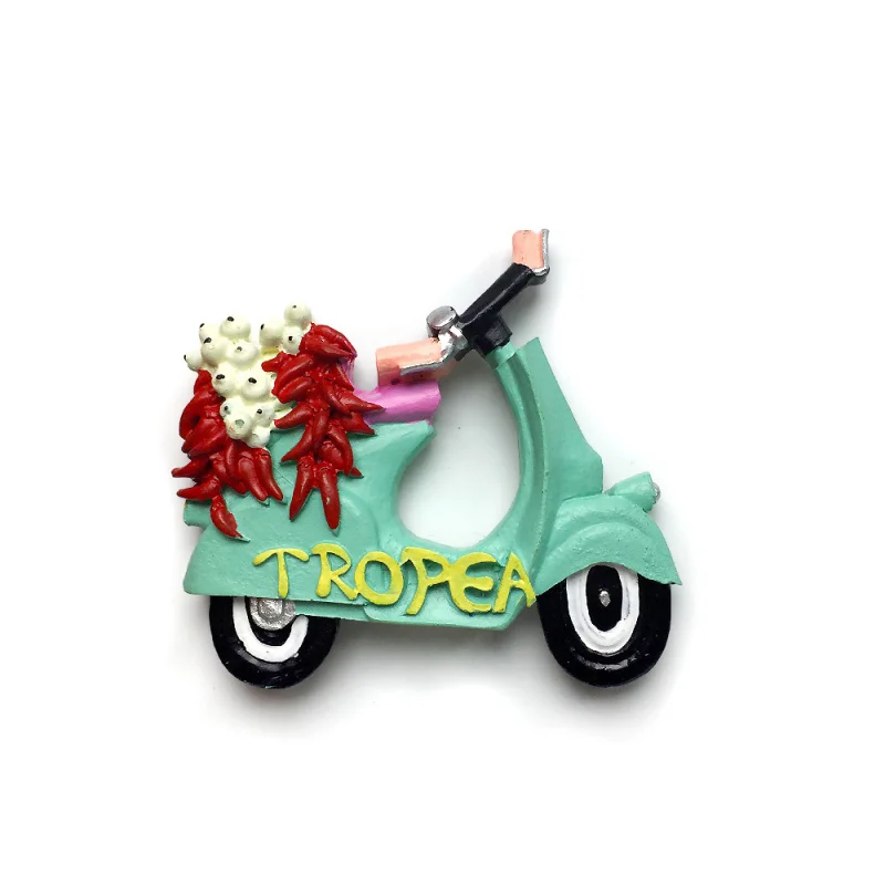 

Italy Tropea Town 3D Resin Fridge Magnet Imanes Nevera Home Decor Items Room Decoration Magnets for Fridge