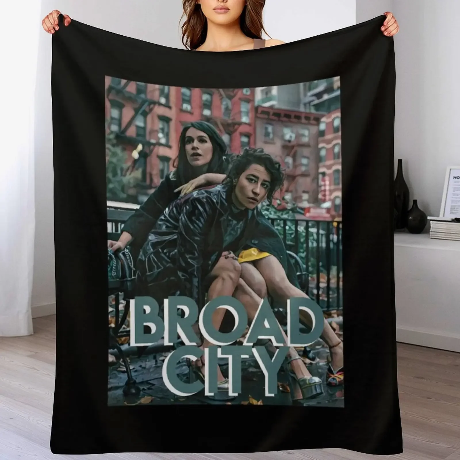 

Cute Photograp Broad City Most Successful Woman Man Throw Blanket Soft Plaid Beautifuls Designers Soft Big Blankets