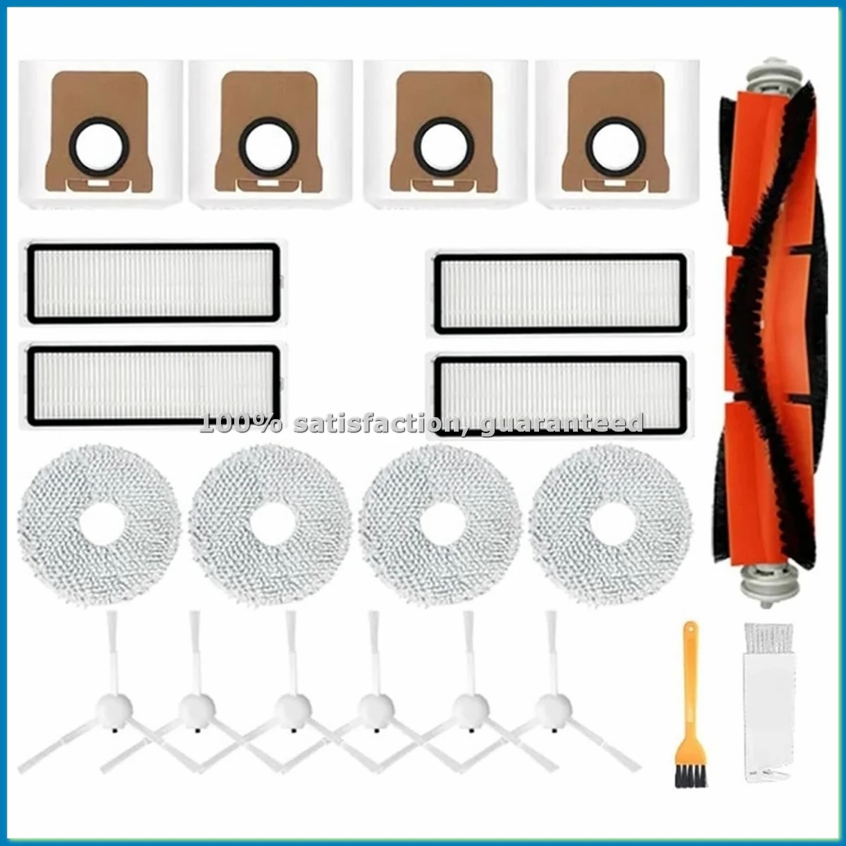 

For L10s Ultra S10 S10 Pro for Omni 1S B101CN B116 Vacuum Cleaner Main Side Brush Hepa Filters Mop Cloth-ABRM